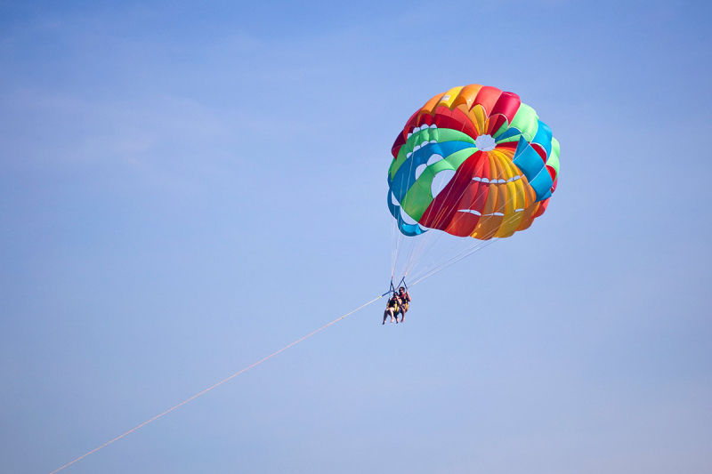 Víziejtőernyőzés, Abádszalók