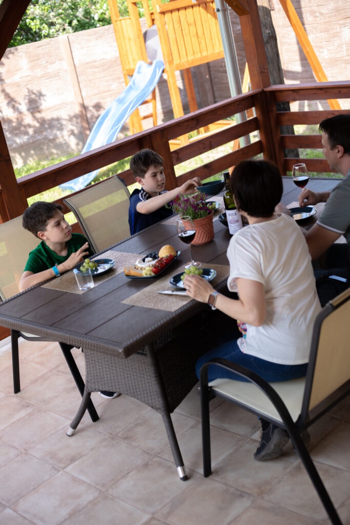 Csillagvilág vendégház - terasz