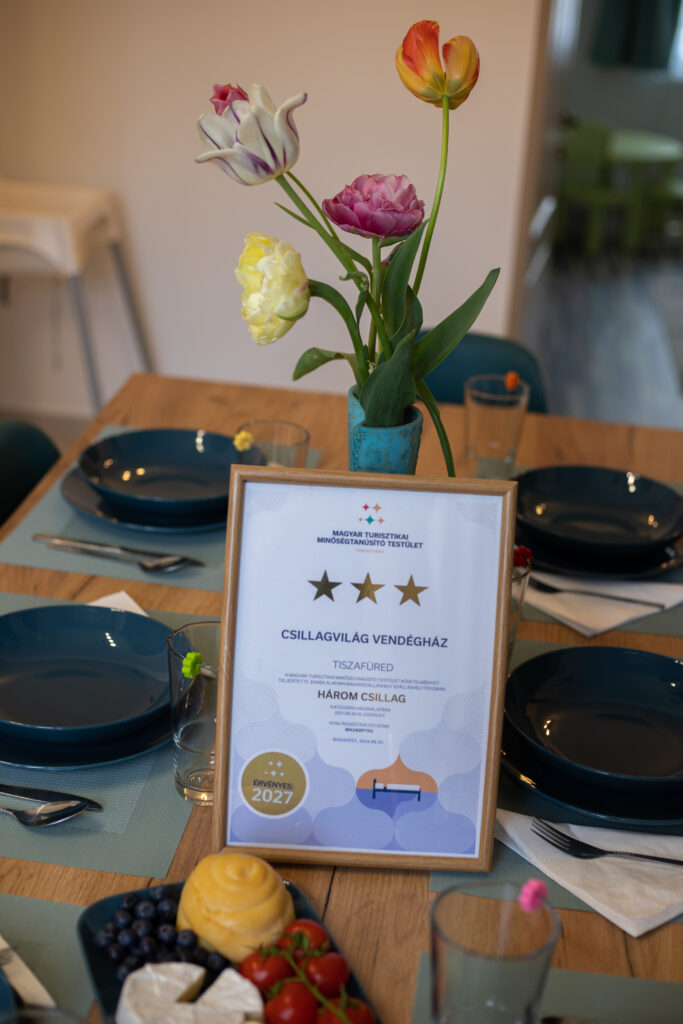 Starry World Guesthouse - certificate